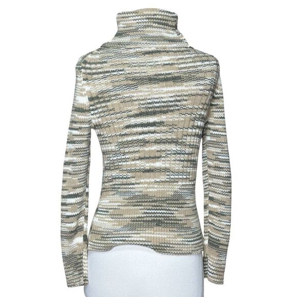 Gap Y2K Turtleneck Sweater Ribbed Size Small - Picture 5 of 6